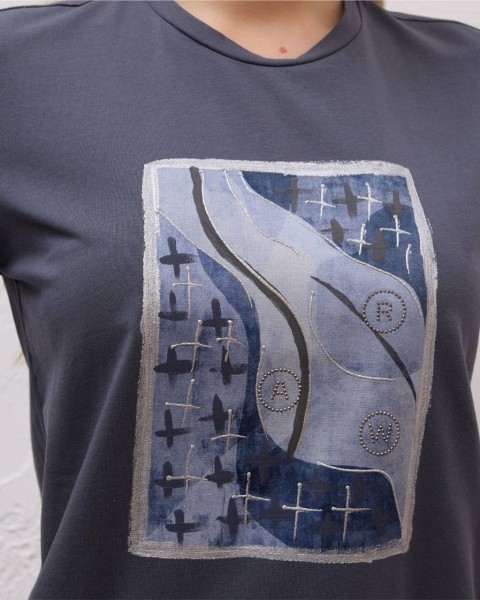 Женская Футболка Raw 