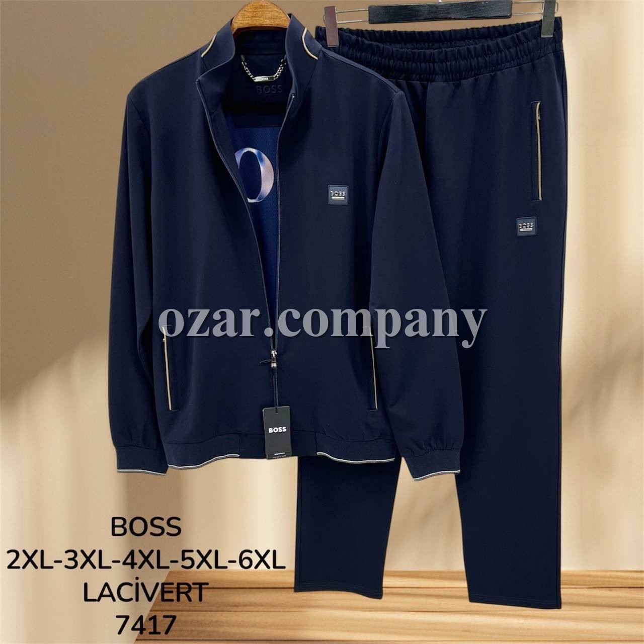 Мужской Спортивный Костюм Boss (Большие размеры)