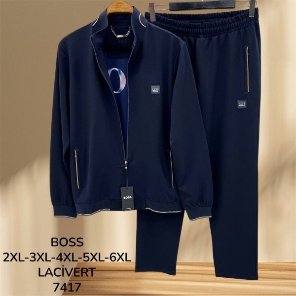 Мужской Спортивный Костюм Boss (Большие размеры)