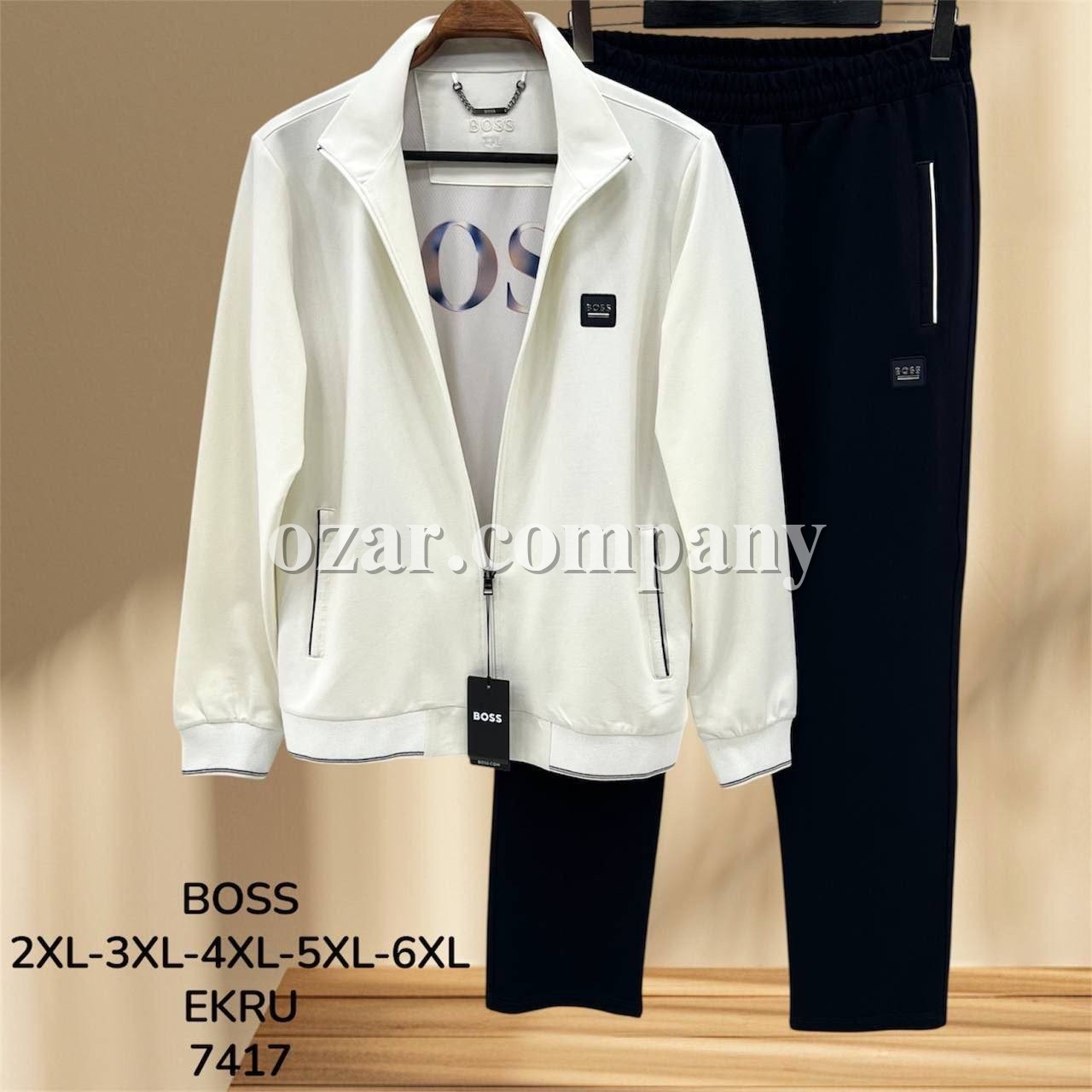 Мужской Спортивный Костюм Boss (Большие размеры)