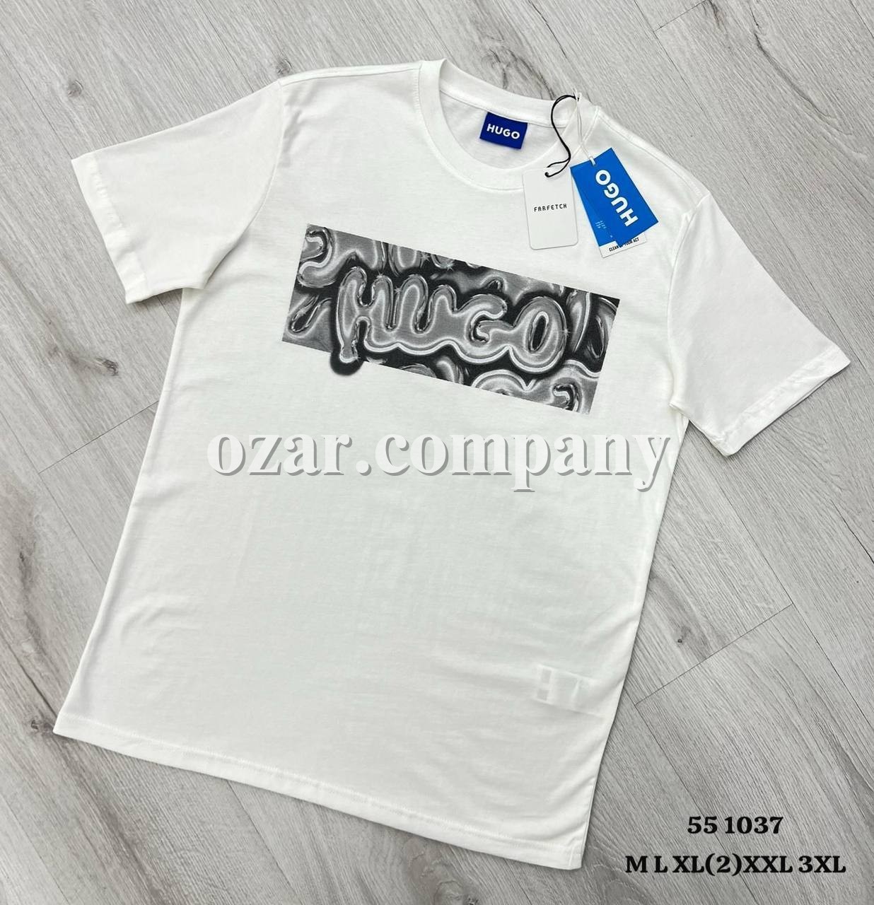 Мужская Футболка Hugo