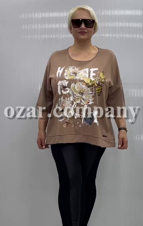 Женская Футболка (Большие размеры)