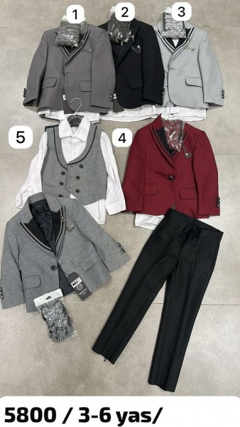 Костюм Четвёрка Для Мальчика Messy (3-4-5-6лет) 