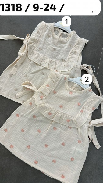 Муслиновое Платье Для Девочки Partner (9-12-18-24мес.)