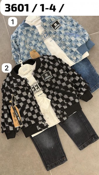 Костюм Тройка Для Мальчика Canoz (1-2-3-4лет) 