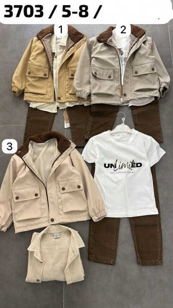 Костюм Четвёрка Для Мальчика Сanoz (5-6-7-8лет) 