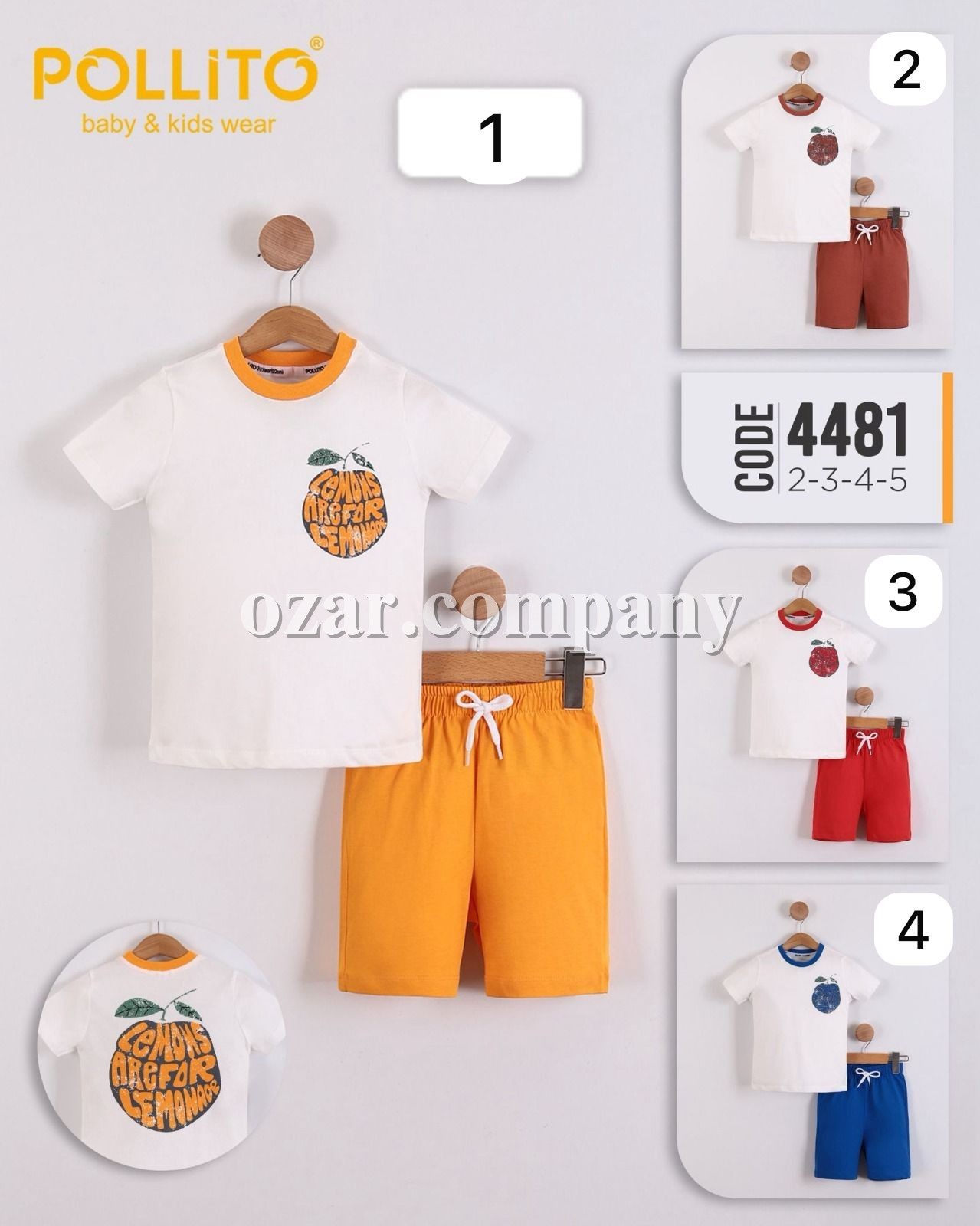 Костюм Для Мальчика Pollito (2-3-4-5лет)