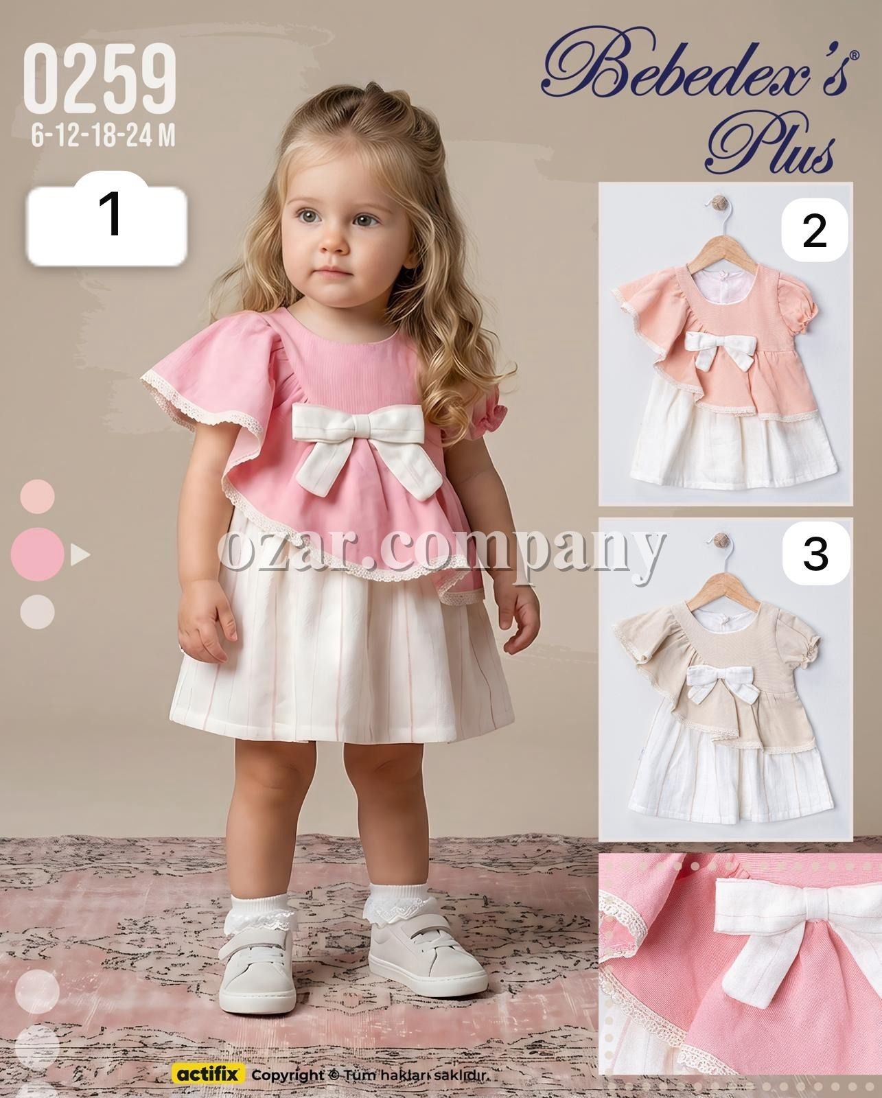 Платье Для Девочки Bebedexs (6-12-18-24мес.)