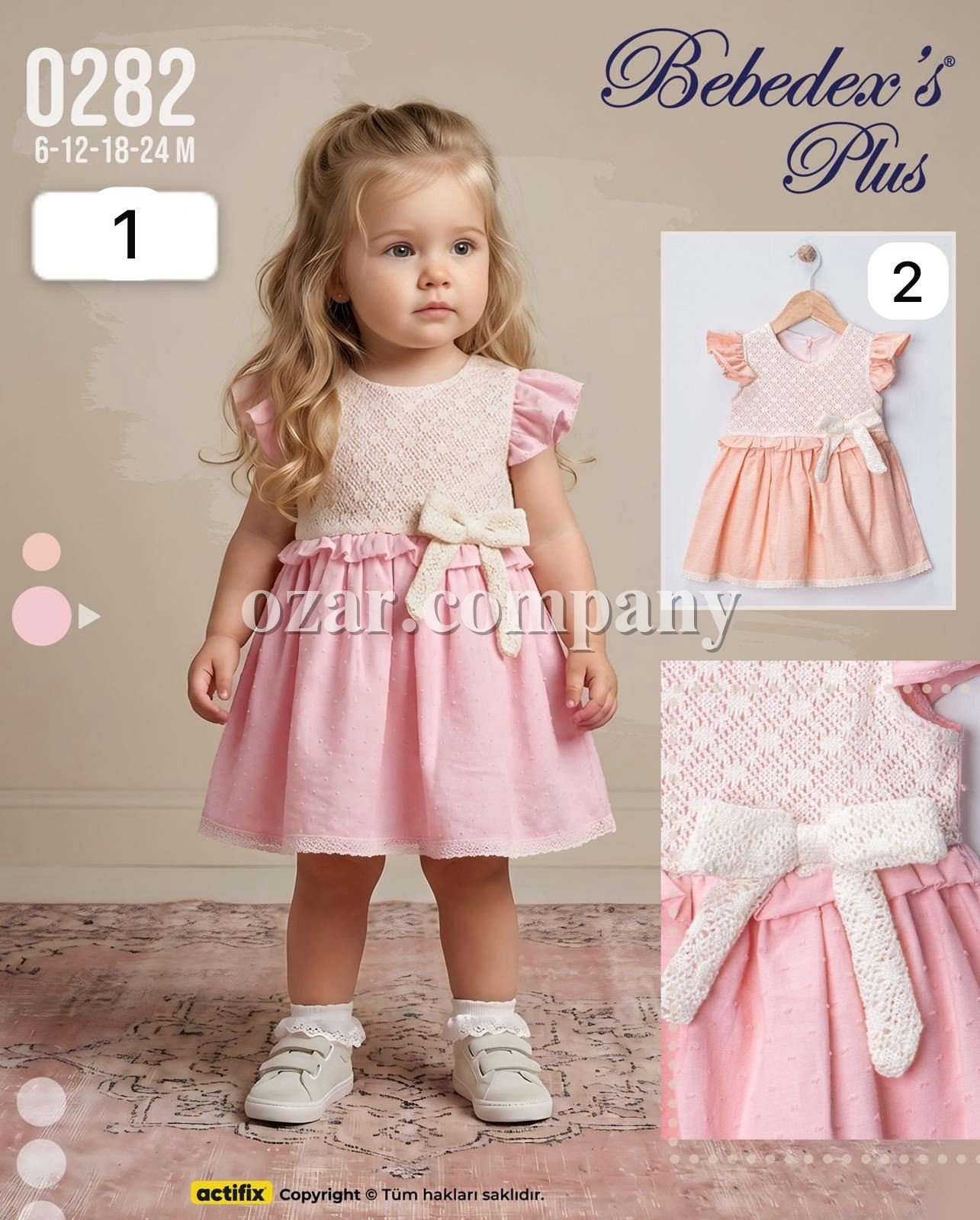 Платье Для Девочки Bebedexs (6-12-18-24мес.)