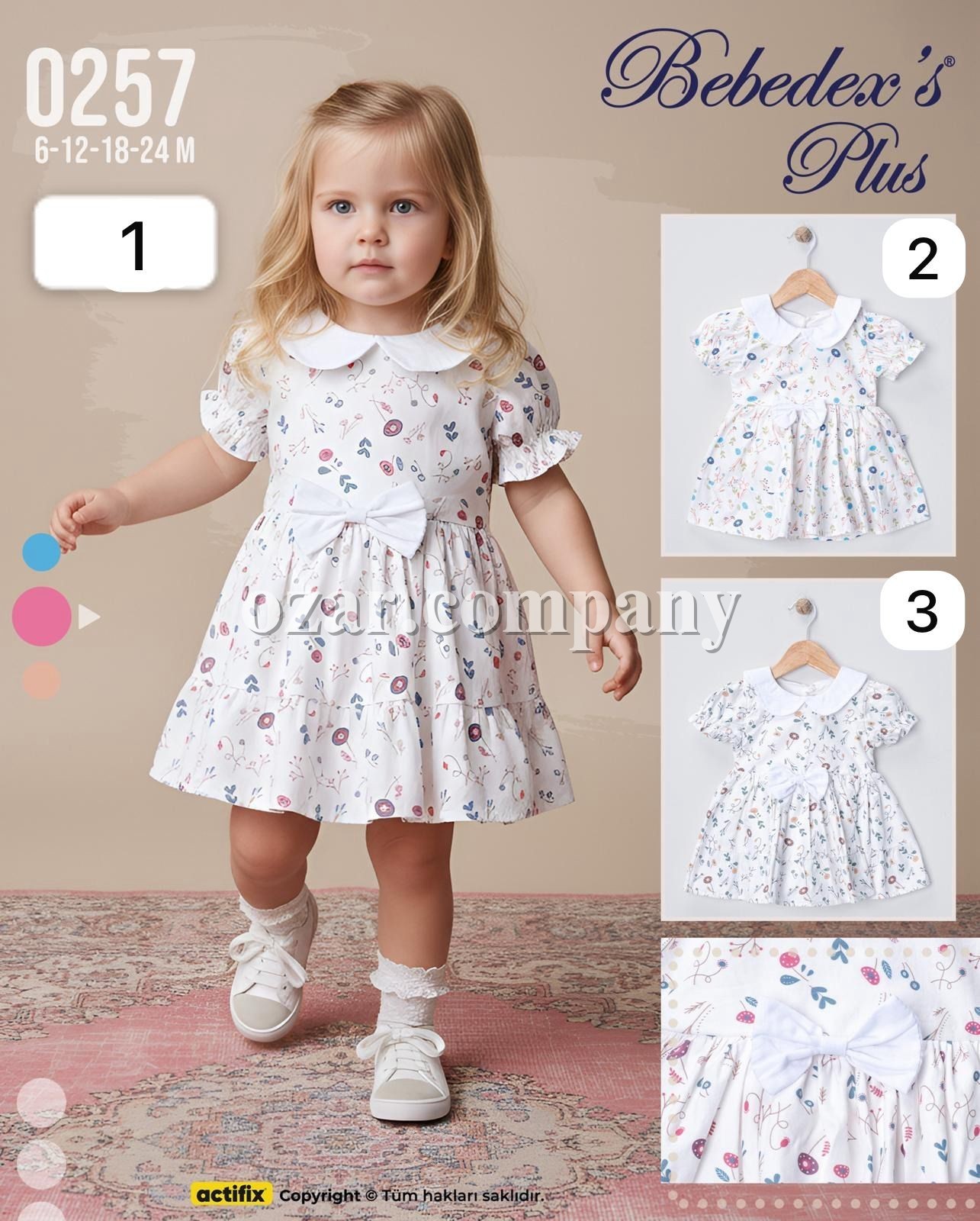Платье Для Девочки Bebedexs (6-12-18-24мес.)