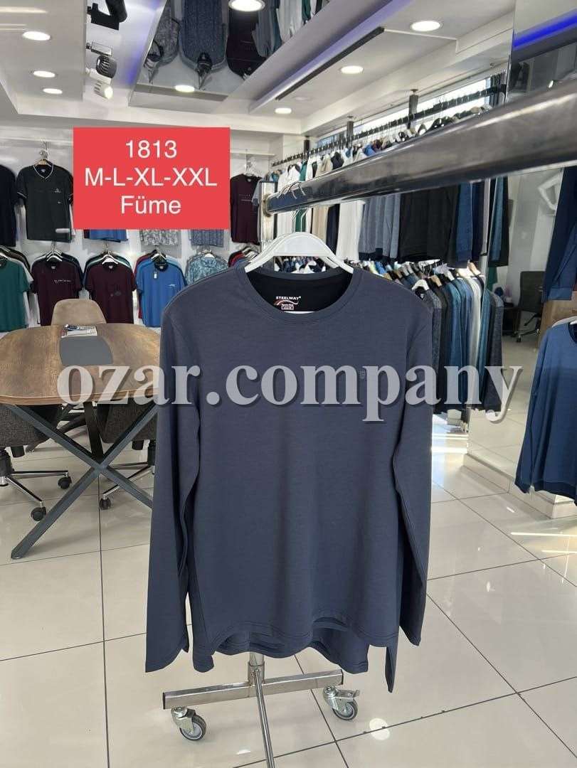 Мужская Футболка На Длинный Рукав Steel Way 