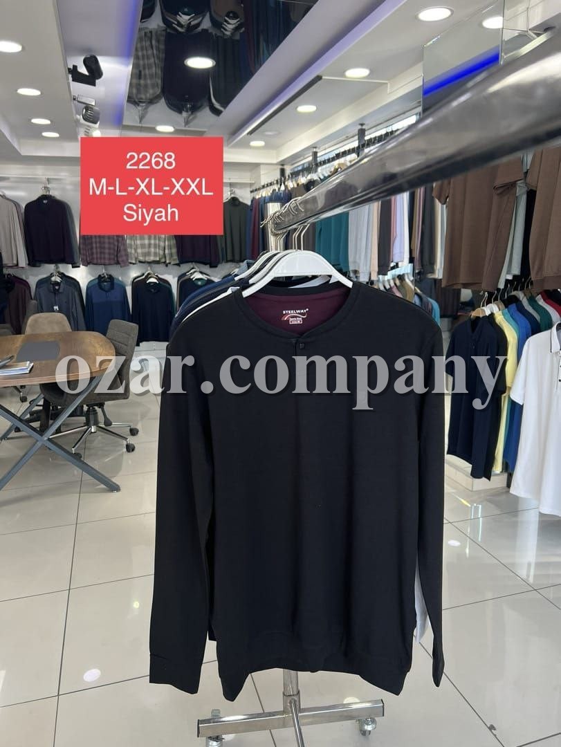 Мужская Футболка На Длинный Рукав Steel Way 