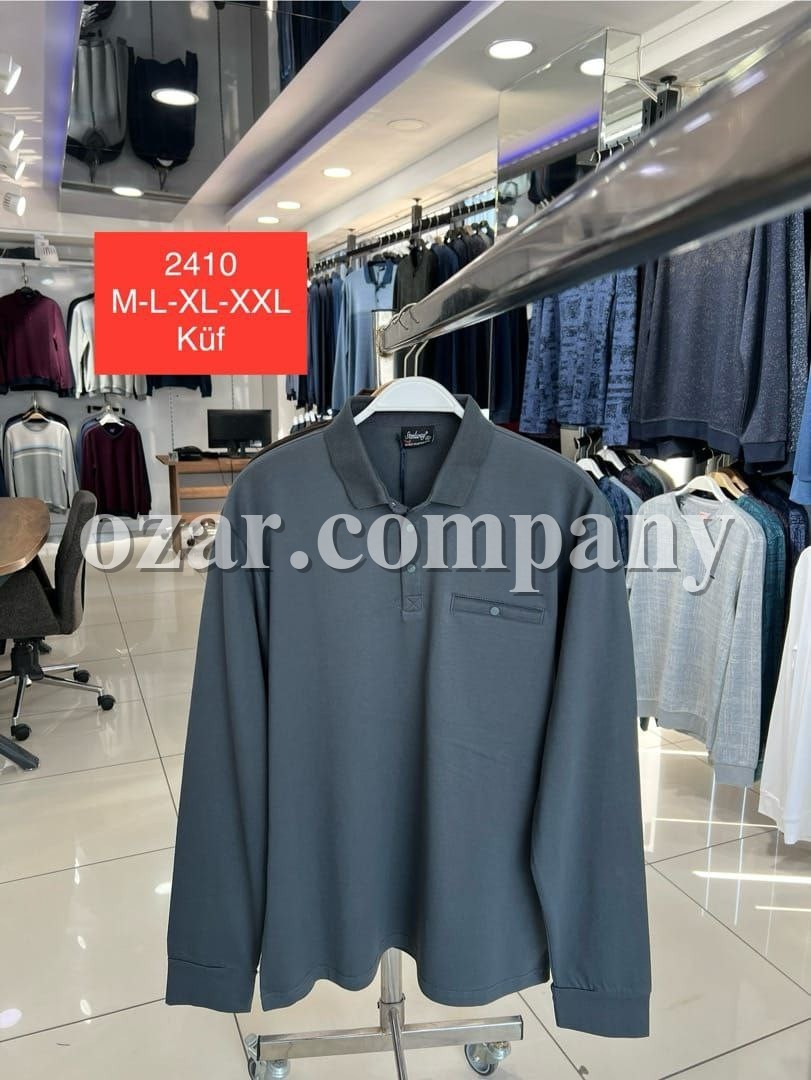 Мужская Футболка На Длинный Рукав Steel Way 