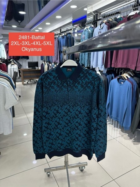 Мужская Футболка На Длинный Рукав Steel Way (Большие размеры)