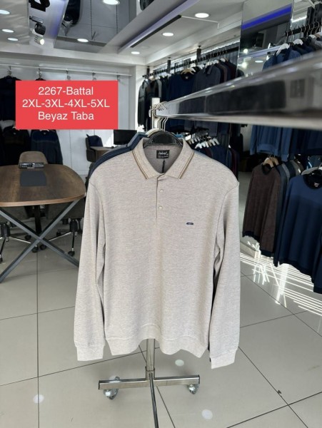 Мужская Футболка На Длинный Рукав Steel Way (Большие размеры)