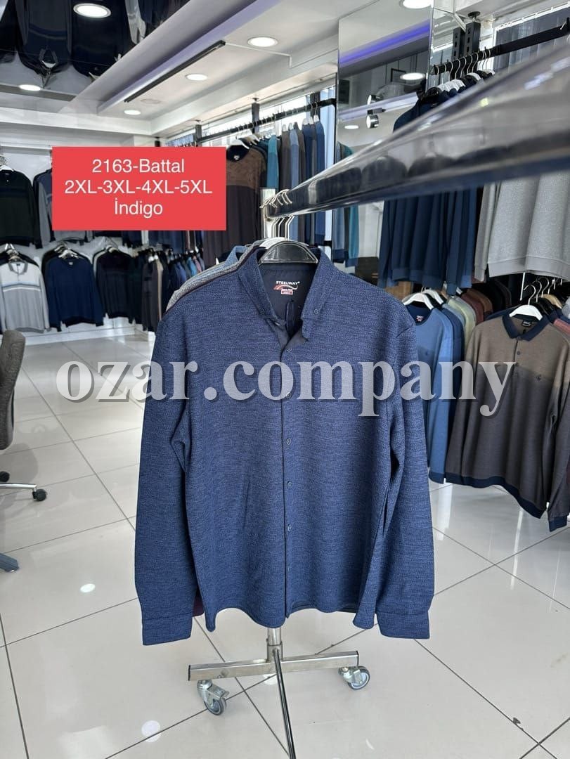 Мужская Рубашка Steel Way (Большие размеры)