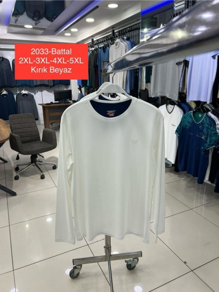 Мужская Футболка На Длинный Рукав Steel Way (Большие размеры)