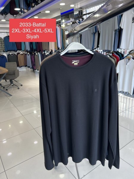 Мужская Футболка На Длинный Рукав Steel Way (Большие размеры)