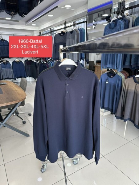 Мужская Футболка На Длинный Рукав Steel Way (Большие размеры)