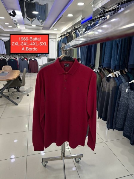 Мужская Футболка На Длинный Рукав Steel Way (Большие размеры)