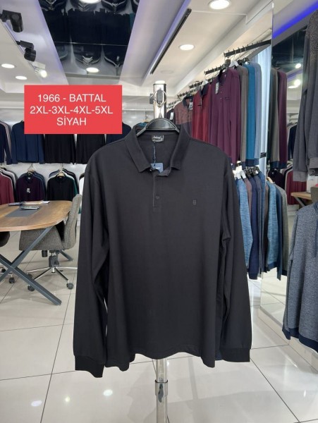 Мужская Футболка На Длинный Рукав Steel Way (Большие размеры)