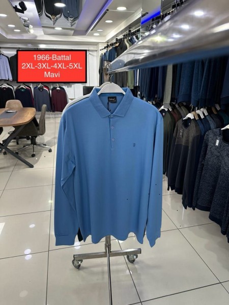 Мужская Футболка На Длинный Рукав Steel Way (Большие размеры)