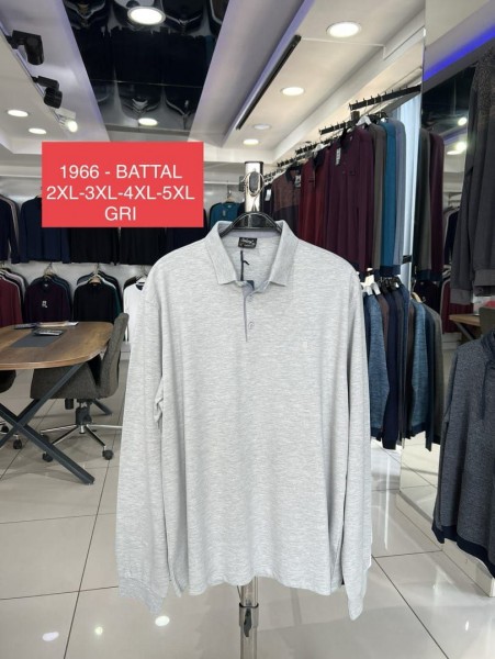 Мужская Футболка На Длинный Рукав Steel Way (Большие размеры)