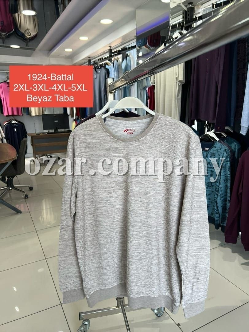 Мужская Футболка На Длинный Рукав Steel Way (Большие размеры)