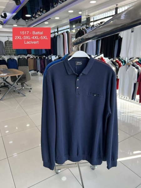 Мужская Футболка На Длинный Рукав Steel Way (Большие размеры)