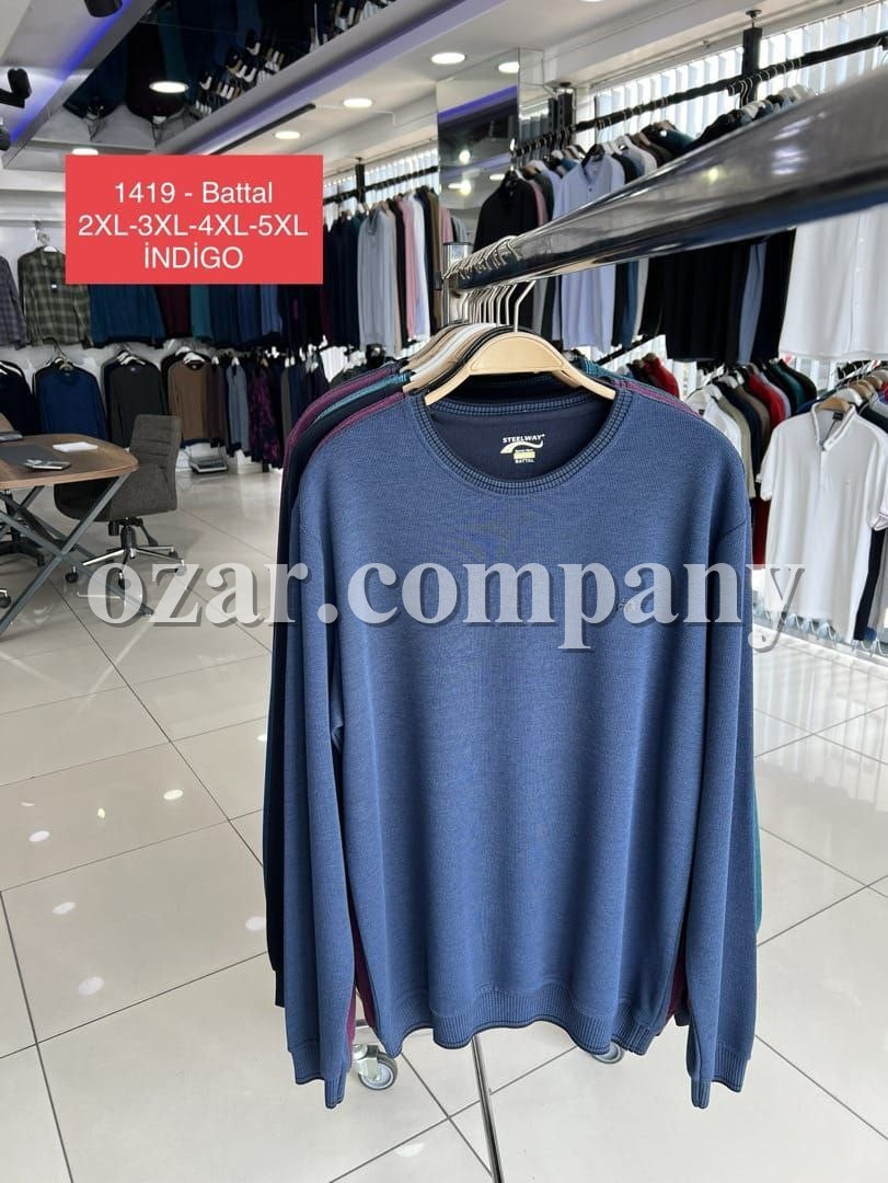 Мужской Джемпер Steel Way (Большие размеры)