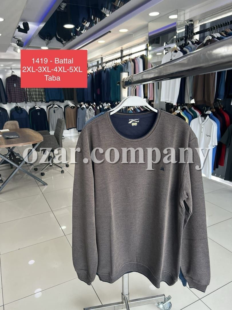 Мужской Джемпер Steel Way (Большие размеры)