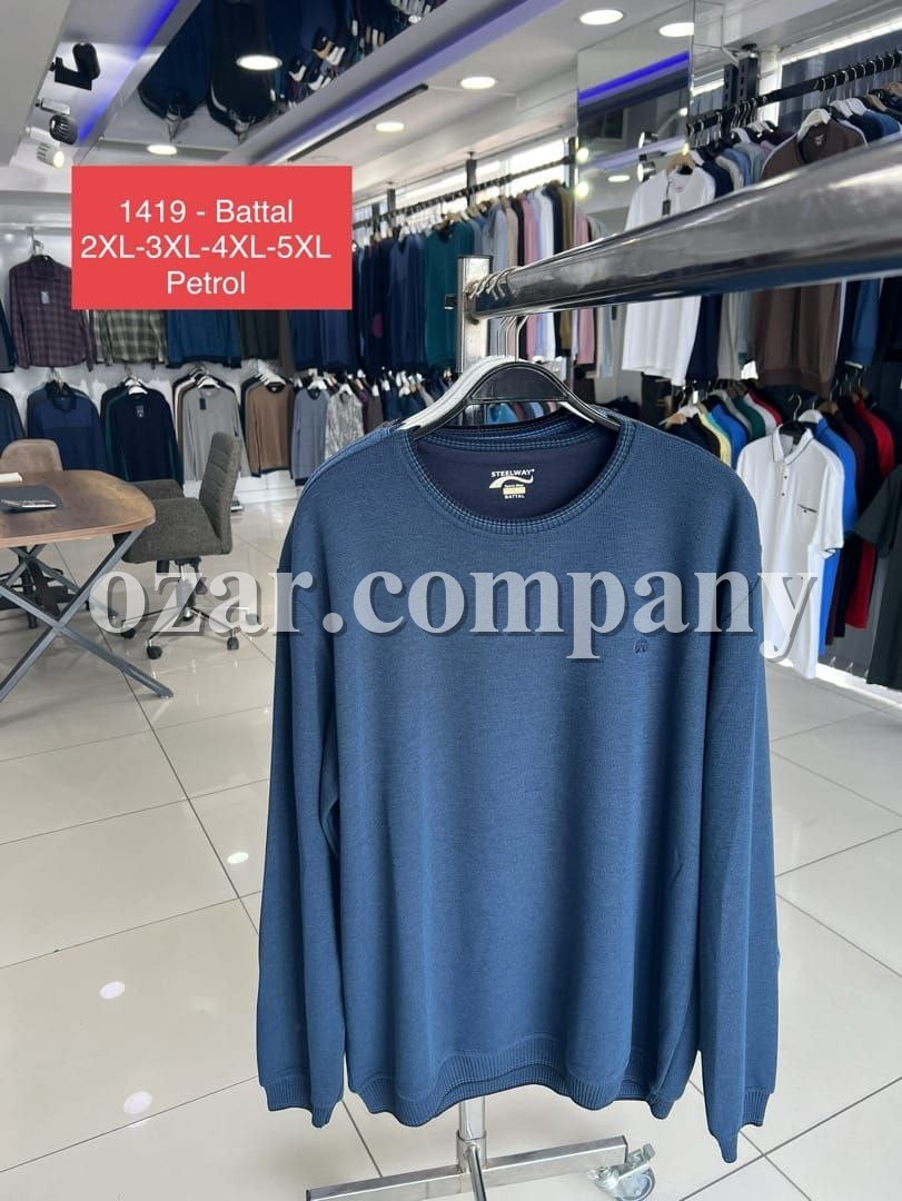 Мужской Джемпер Steel Way (Большие размеры)