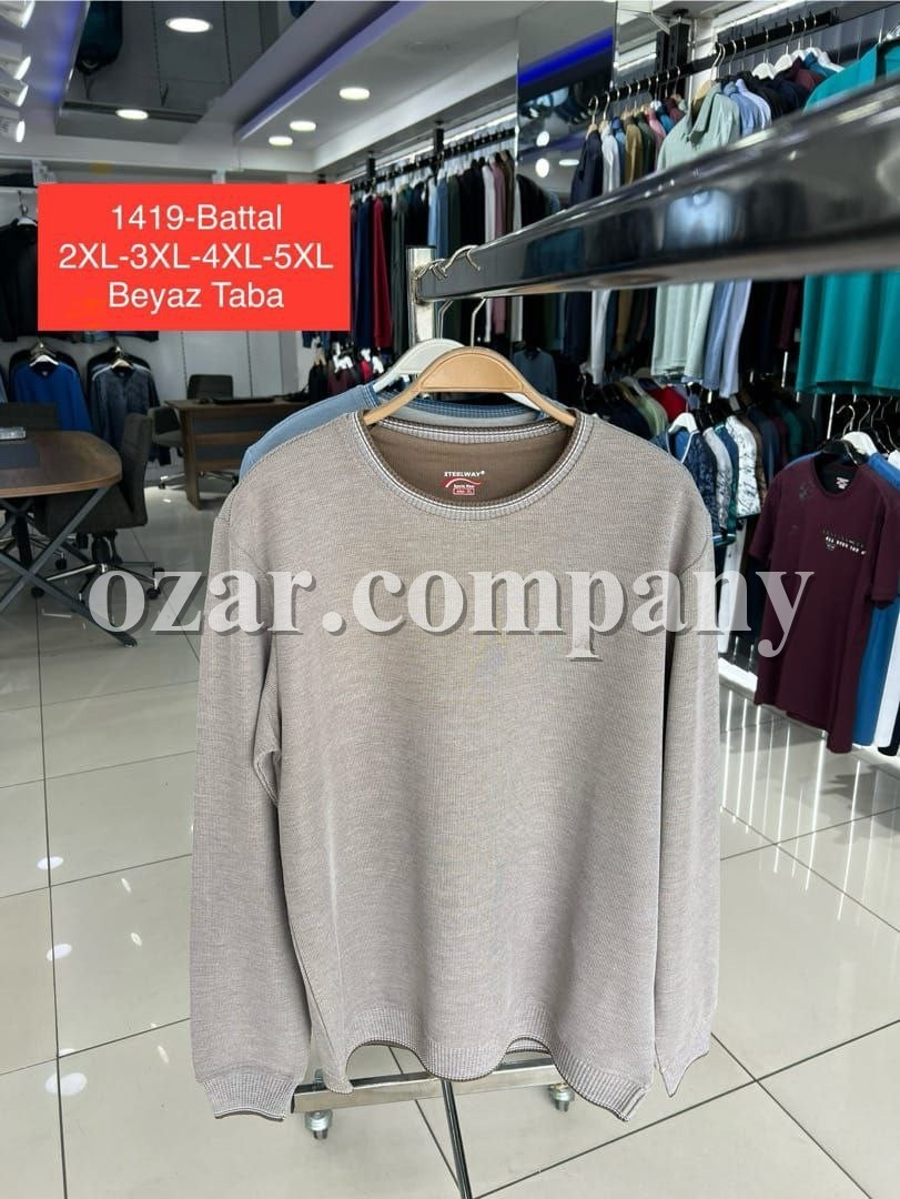 Мужской Джемпер Steel Way (Большие размеры)