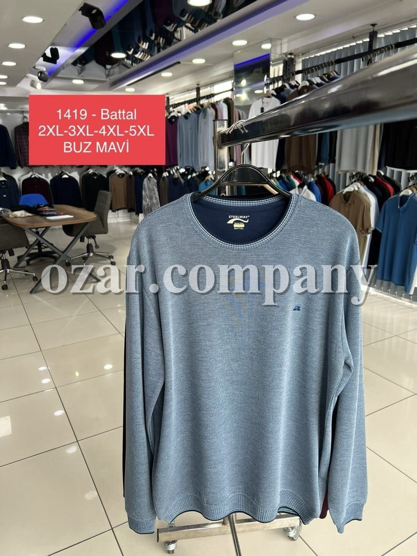 Мужской Джемпер Steel Way (Большие размеры)