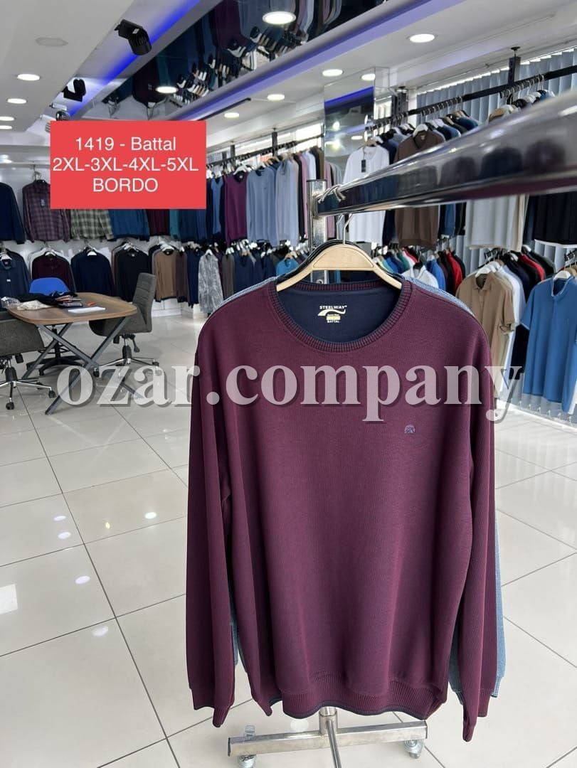 Мужской Джемпер Steel Way (Большие размеры)