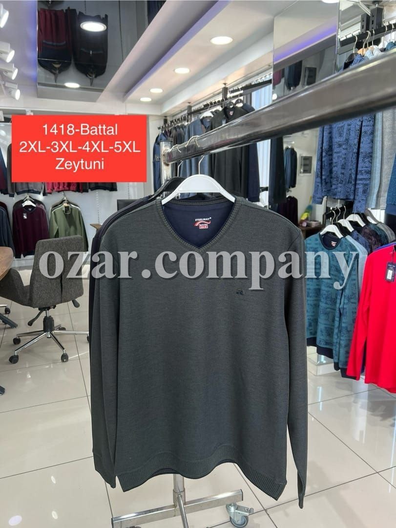 Мужской Джемпер Steel Way (Большие размеры)