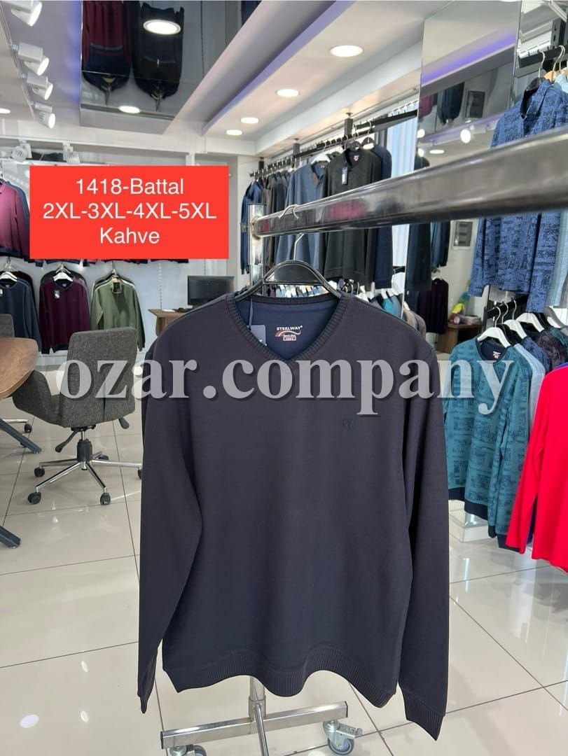 Мужской Джемпер Steel Way (Большие размеры)