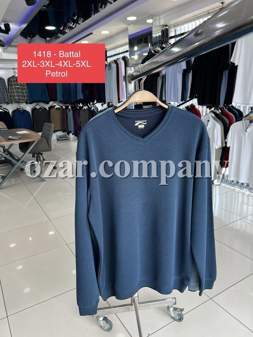 Мужской Джемпер Steel Way (Большие размеры)