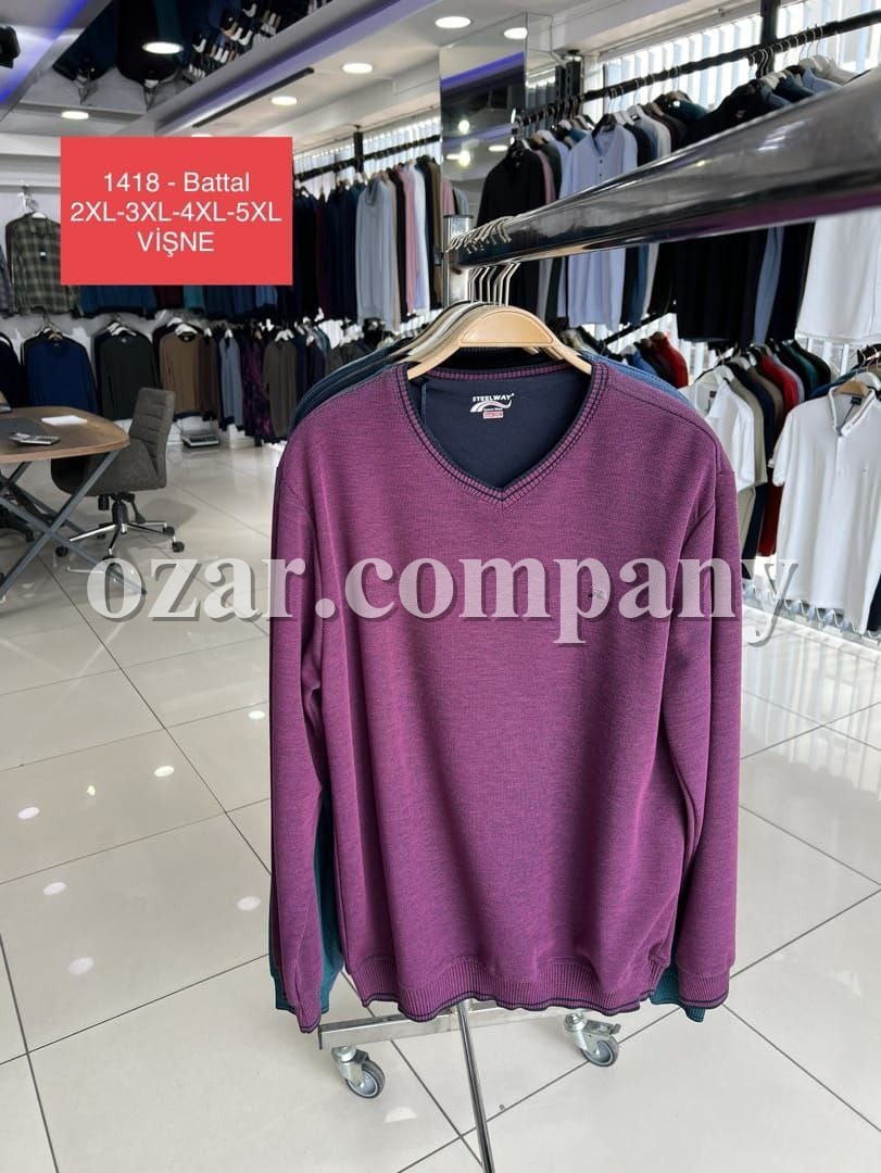 Мужской Джемпер Steel Way (Большие размеры)