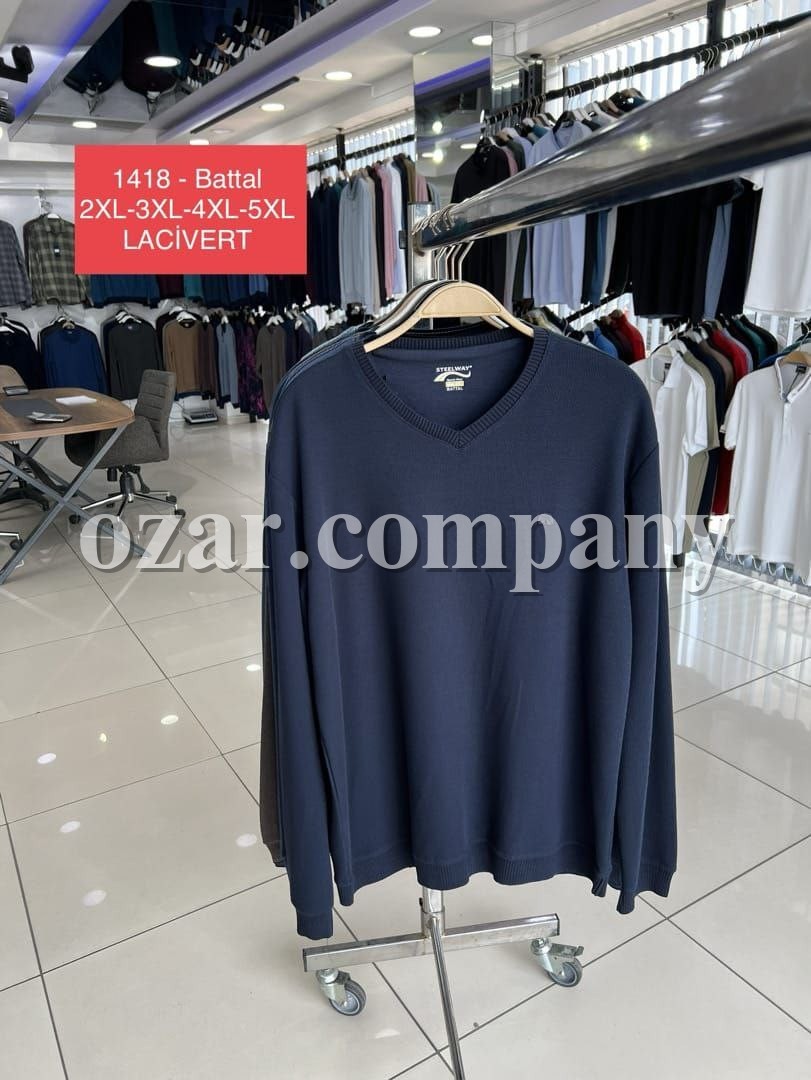 Мужской Джемпер Steel Way (Большие размеры)