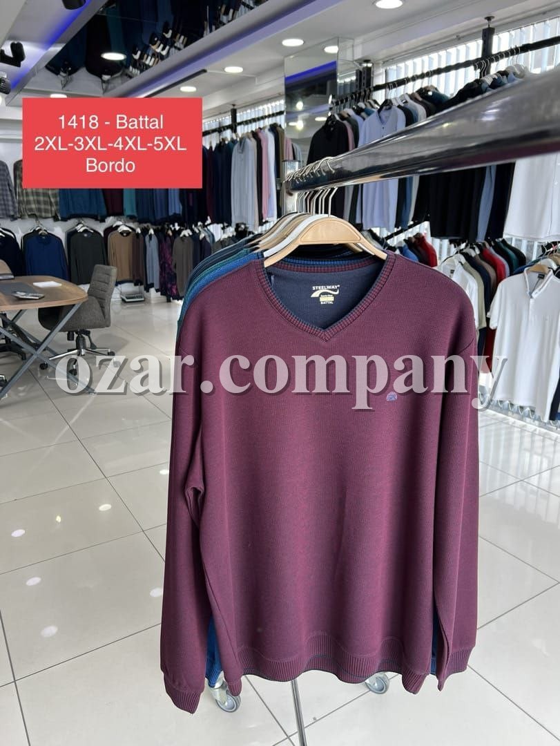 Мужской Джемпер Steel Way (Большие размеры)