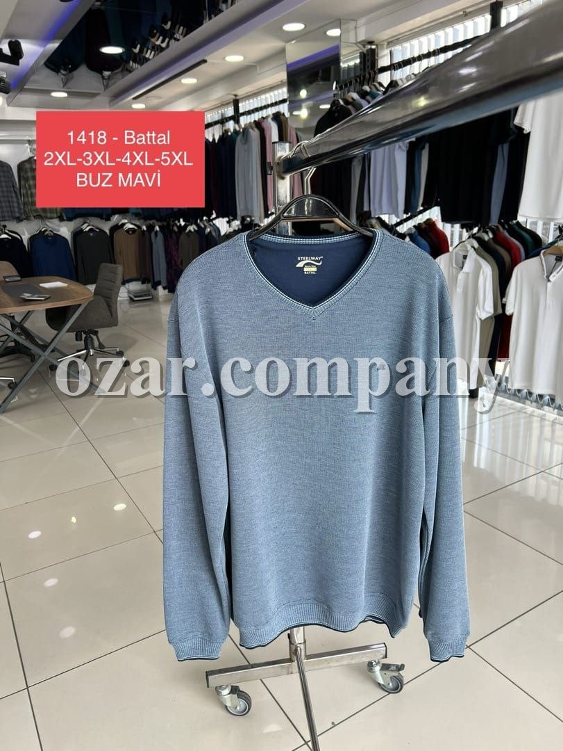 Мужской Джемпер Steel Way (Большие размеры)