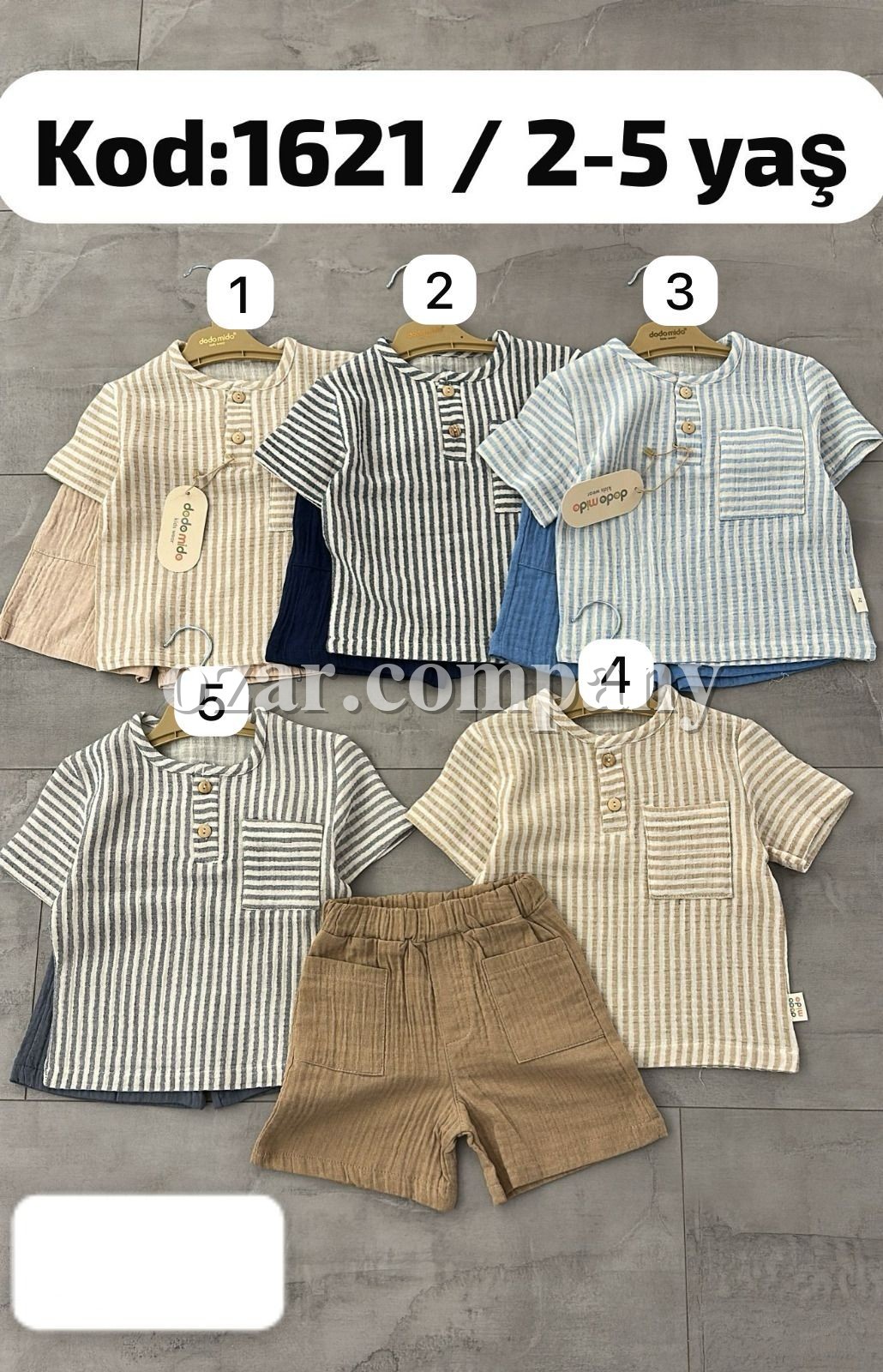 Муслиновый Костюм Для Мальчика Dodo Mido (2-3-4-5лет)