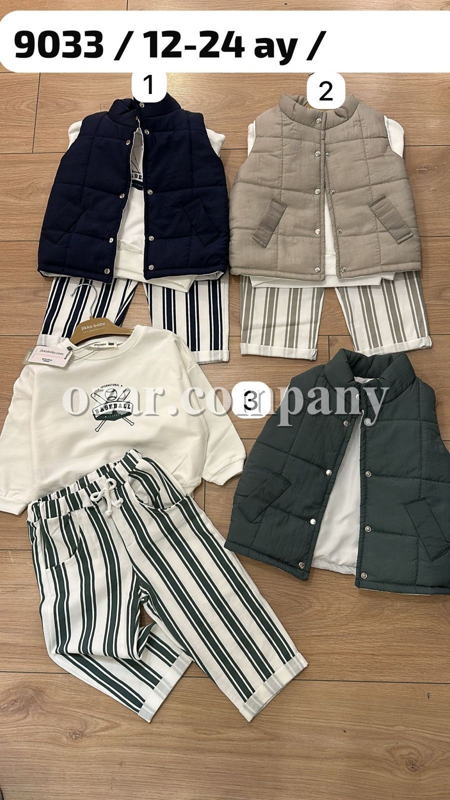 Костюм Тройка Для Мальчика Jikko Baby (12-18-24мес.)