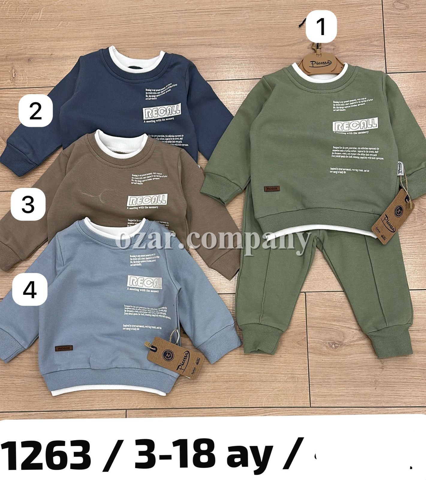 Костюм Для Мальчика Picossa (3-6/6-9/9-12/12-18мес.)