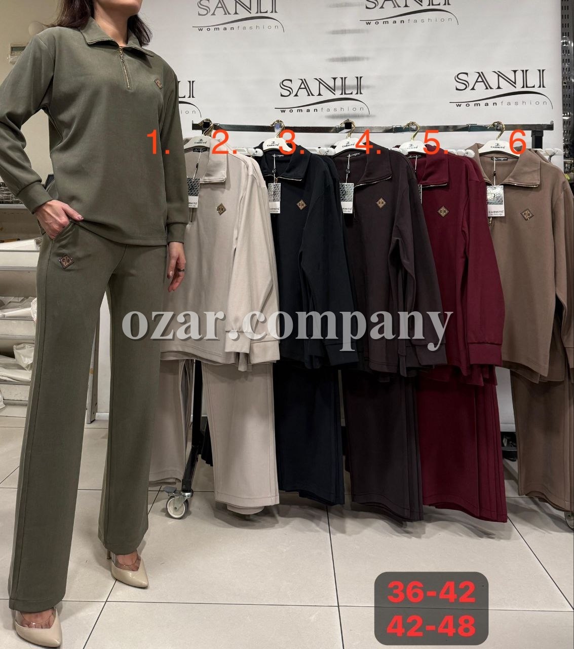 Женский Костюм Carmito (Большие размеры)