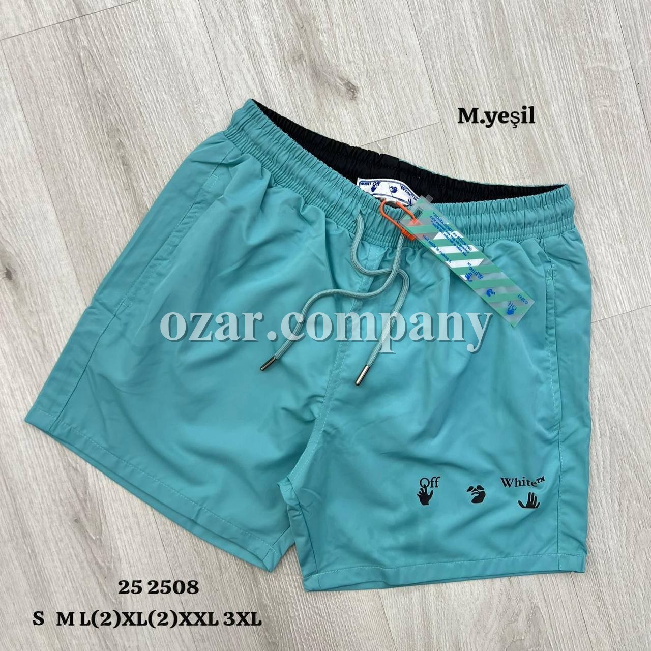 Мужские Пляжные Шорты OFF White