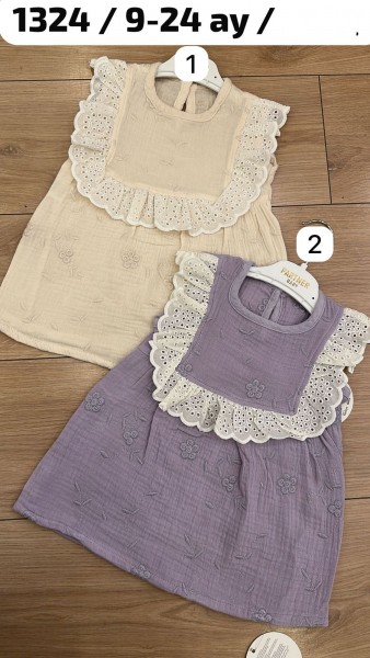 Муслиновое Платье Для Девочки Partner (9-12-18-24мес.)