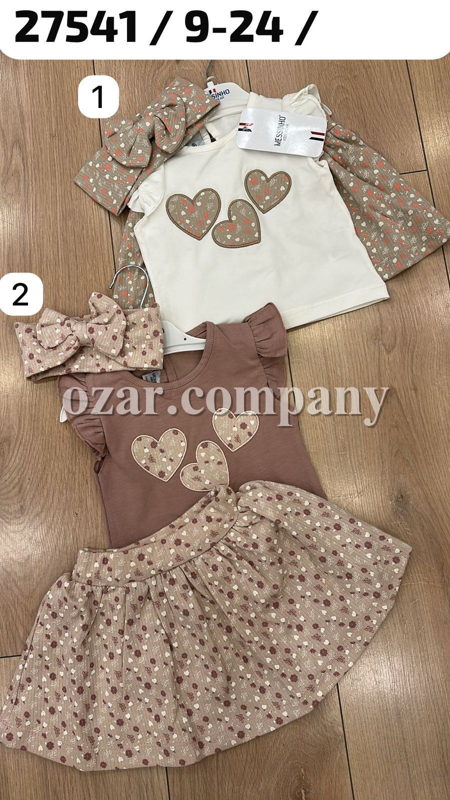 Костюм Для Девочки Messinho (9-12-18-24мес.)