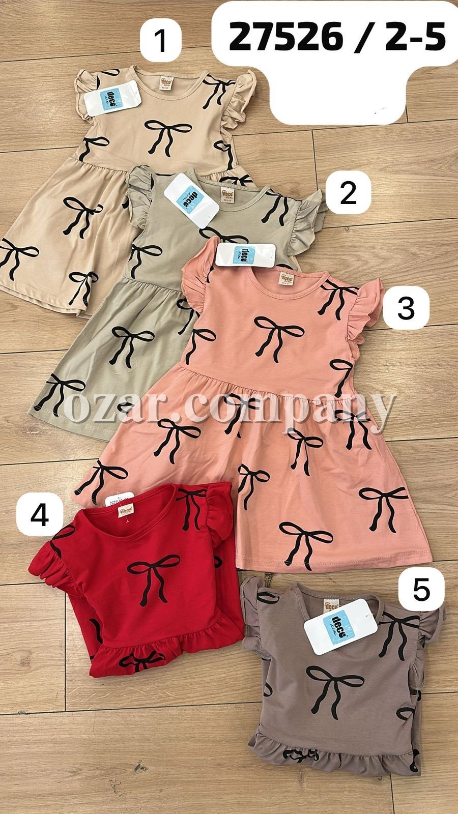 Платье Для Девочки Deco (2-3-4-5лет)